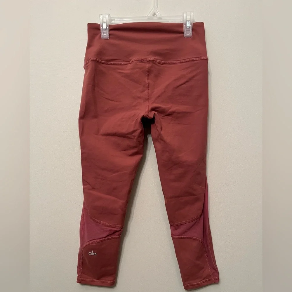 ALO Yoga Women's Leggings in Brick Red